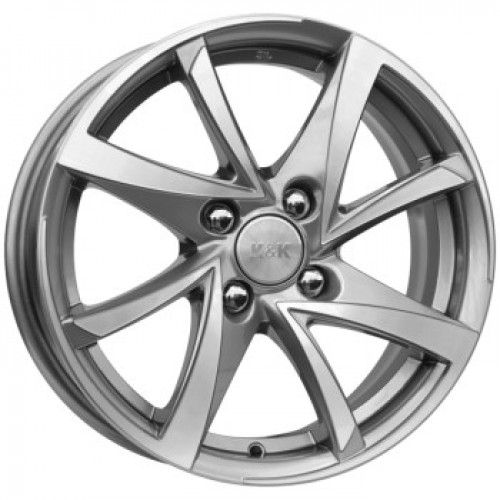 КиК Игуана W6.5 R16 PCD4x108 ET40 DIA67.1 алмаз аргентум